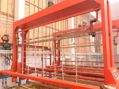 매달린 도금 라인